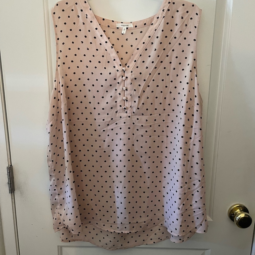 Maurices sleeveless blouse